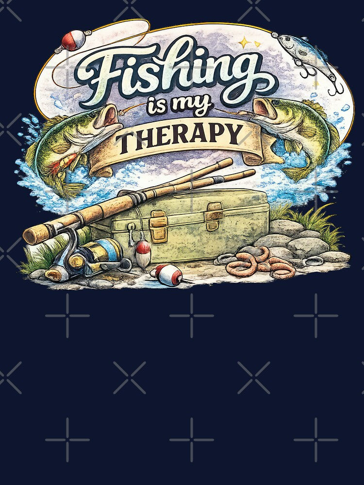 Fishing Is My Therapy by Elisabeth Lucas