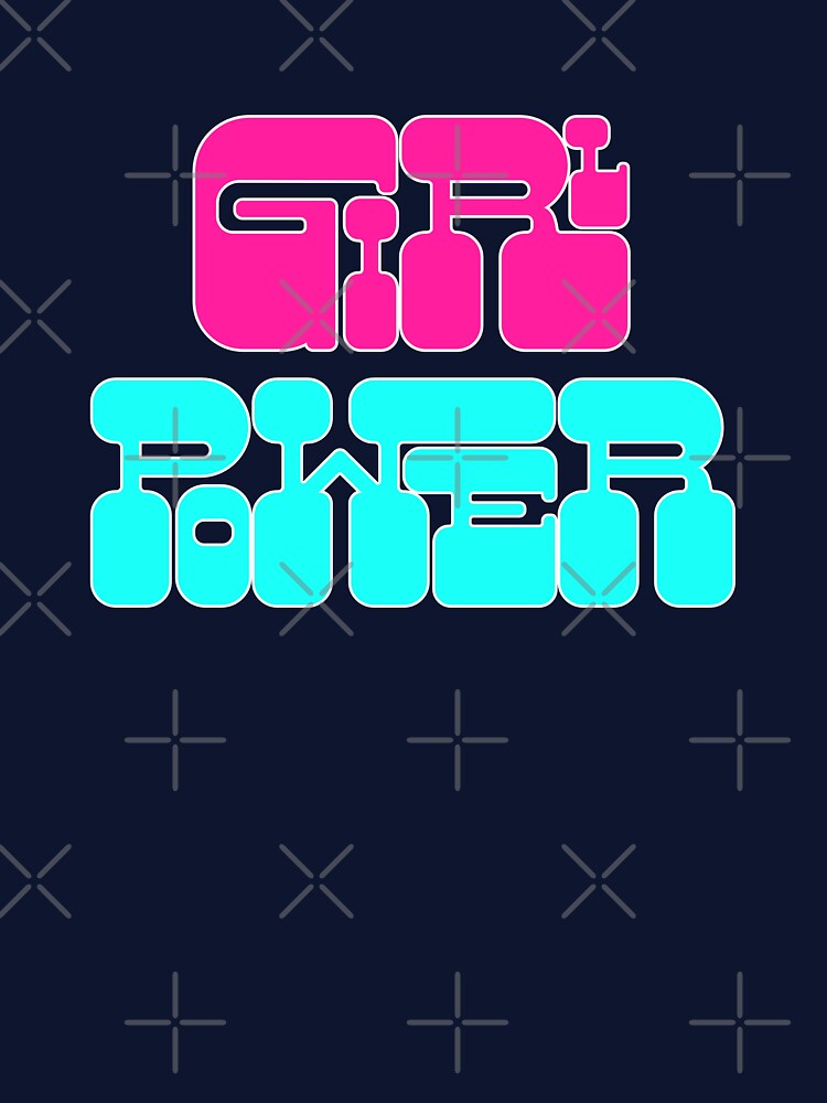 Girl Power Bold Typography Design by Kimagure13