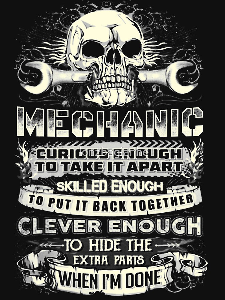 Mechanic t-shirt by lonzbagianhe