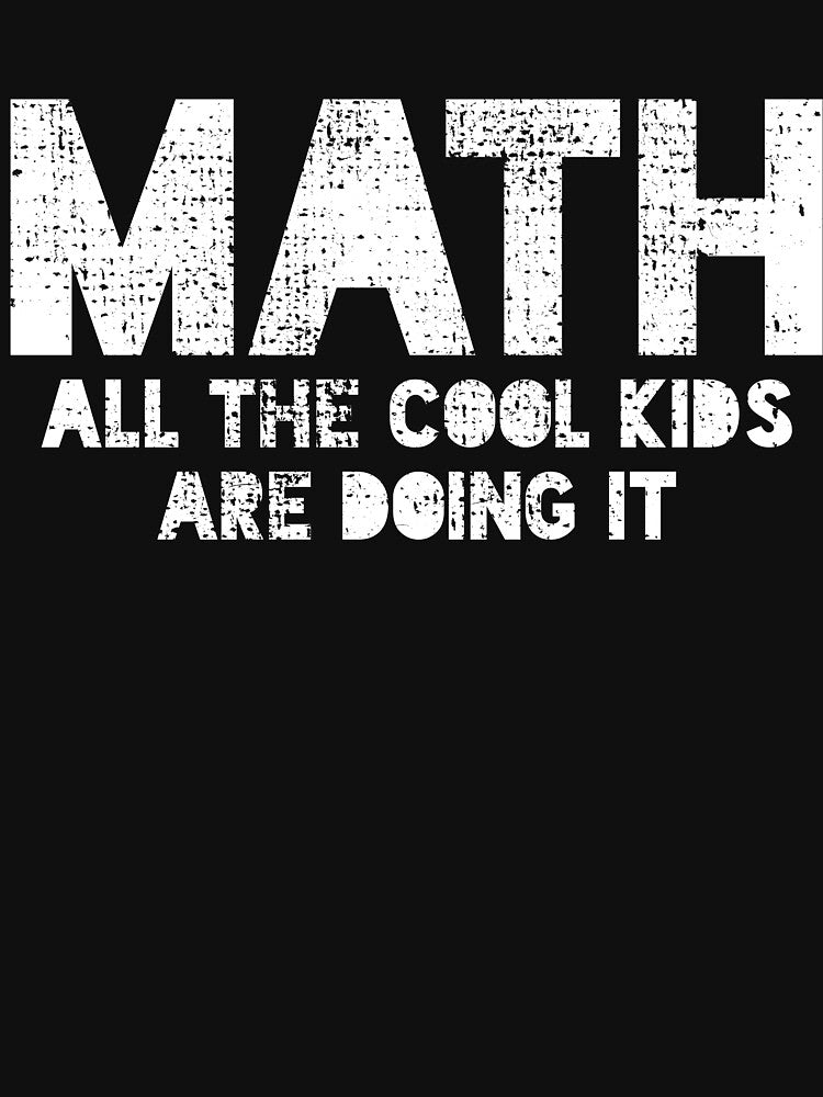 Math shirt by 4tomic