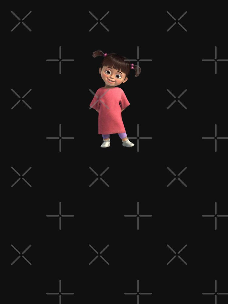 Cute Nostalgic Baby Girl in Pink Dress Fan Art Sticker by Jo Graphics