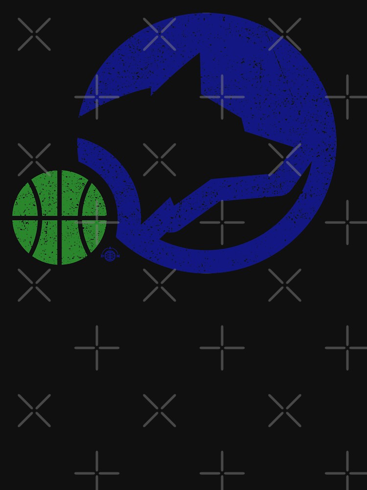 Minnesota Timberwolves Ball Color Graphic by damgoodgame