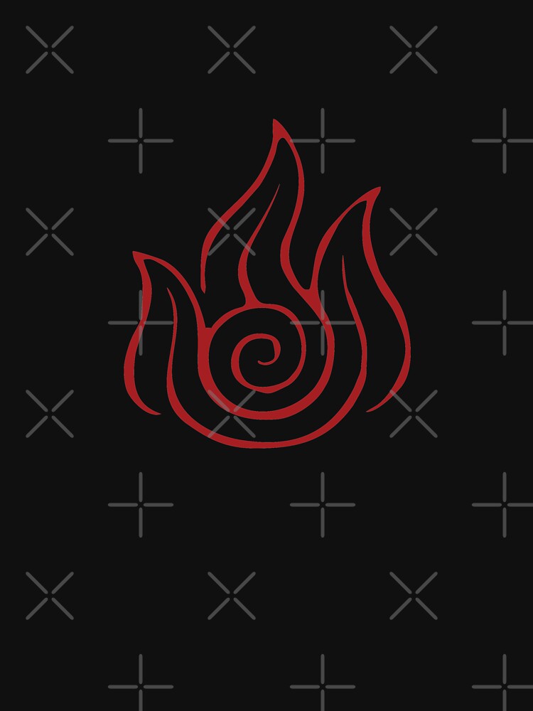 Fire Element, Avatar the Last Airbender (Dark) by Gaalaxyz
