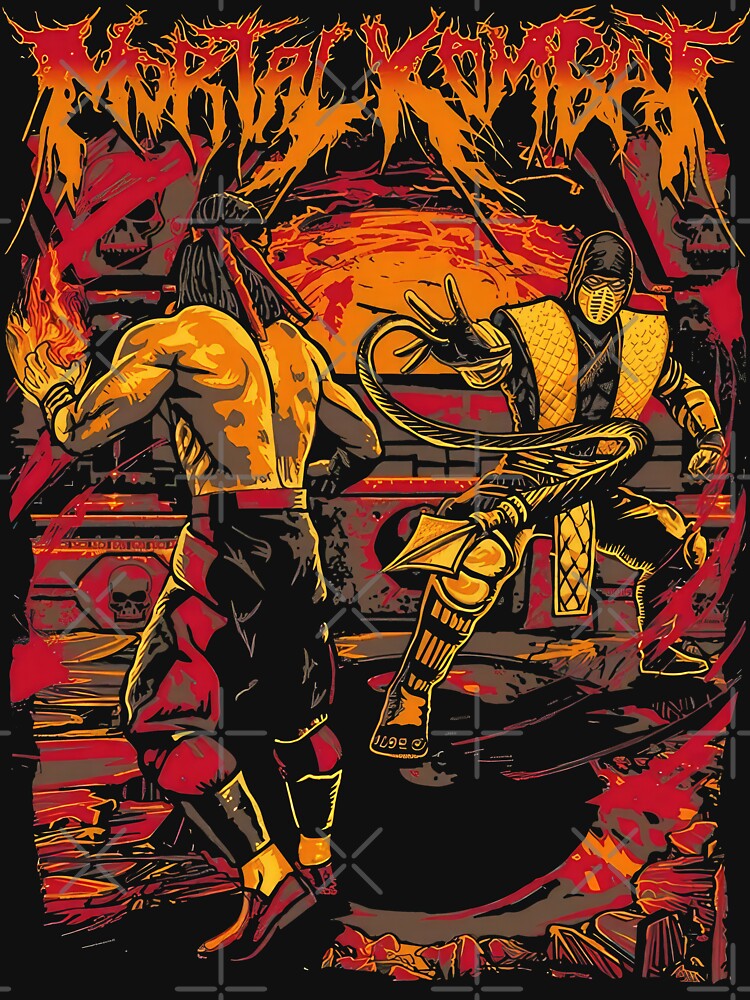 Vintage Mortal Kombat 1992 by HoneyNutsGibso