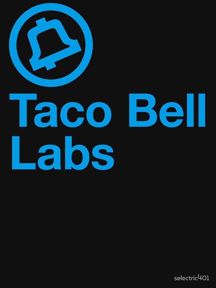 Taco Bell Labs (with linebreak, blue) by selectric401
