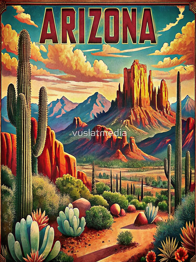 Vintage Arizona Travel, by vuslatmedia