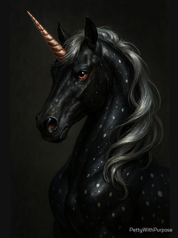 Shadow Majesty: The Midnight Unicorn. by PettyWithPurpose