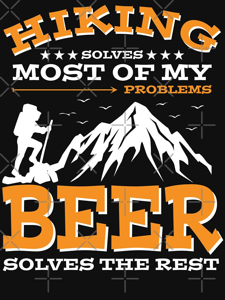 Hiking Solves Most of my Problems Beer Solves the Rest by grinta2021