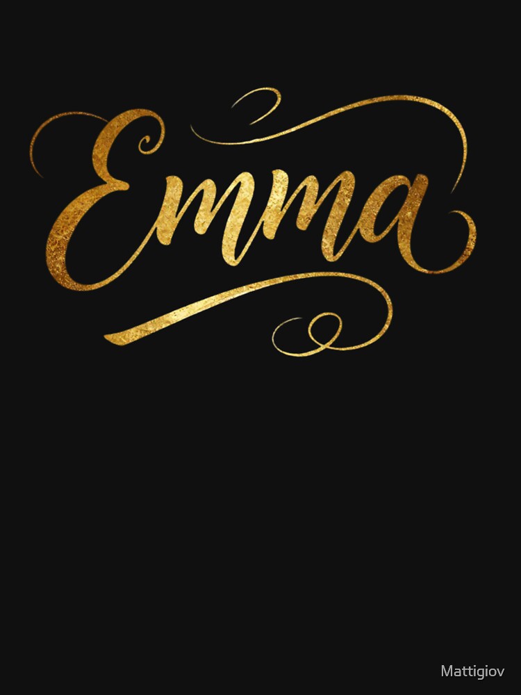 Emma Name Graphic Design by Mattigiov