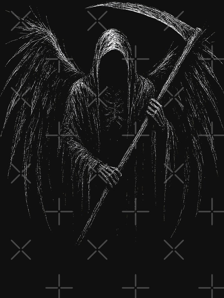 Angel of Death – Winged Grim Reaper by Mortisigil