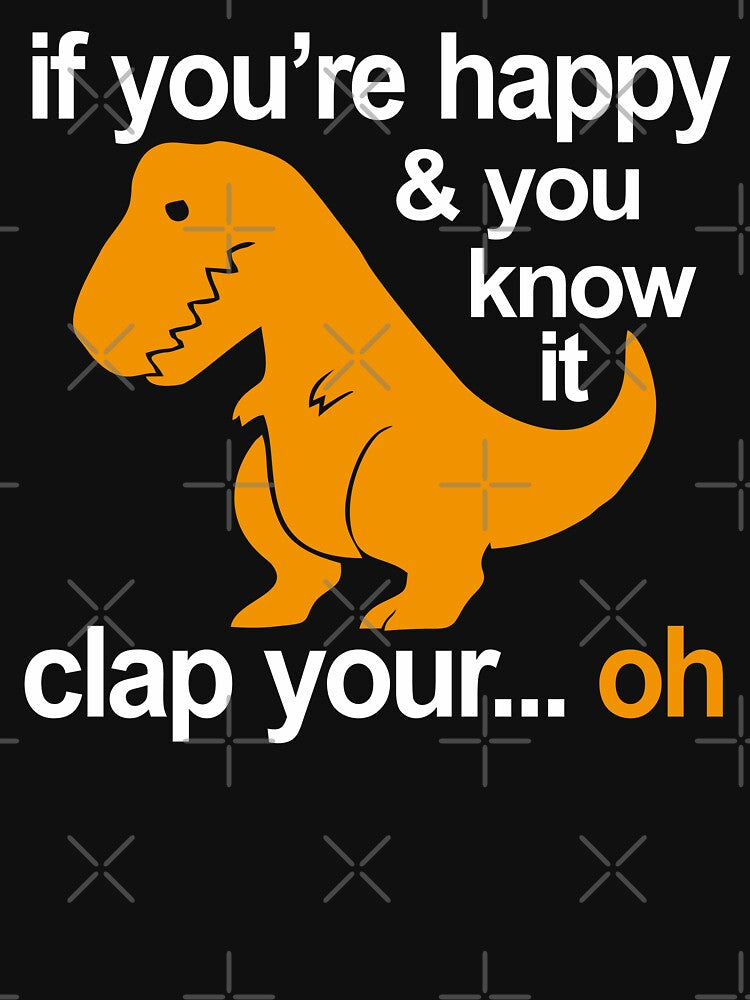 Dino Clap Your Hands: Playful T-Rex and Happy Rhymes by ozdilh