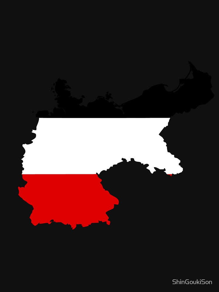 German Empire Flag Map by ShinGoukiSon