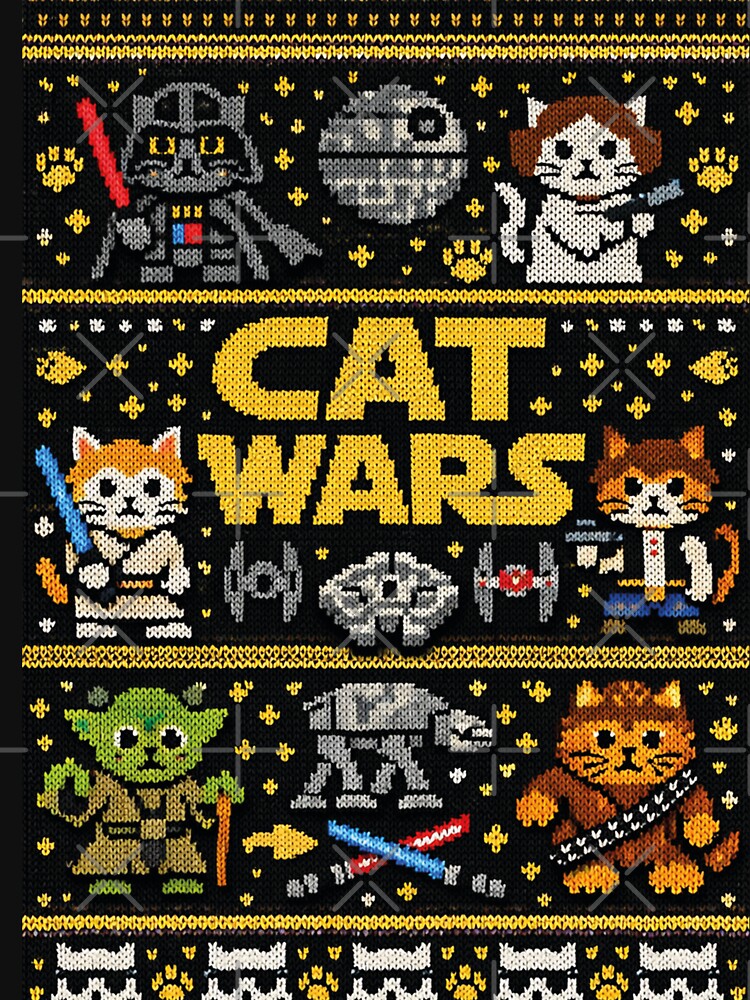 Cat Wars – A hilarious cat space adventure in ugly Christmas sweater style by Mauswohn