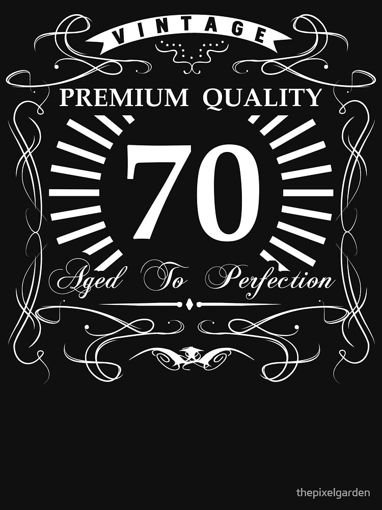 70th Birthday Gag Gift by thepixelgarden