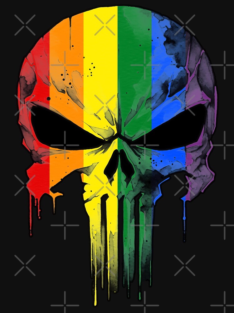 Pride Guardian Skull by Probably Fine Designs