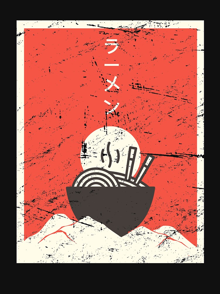 Vintage Japanese Anime Ramen by Jam Jar