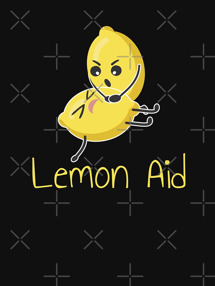 Funny LemonAid - Lemon First Aid Pun Joke by PrintPress