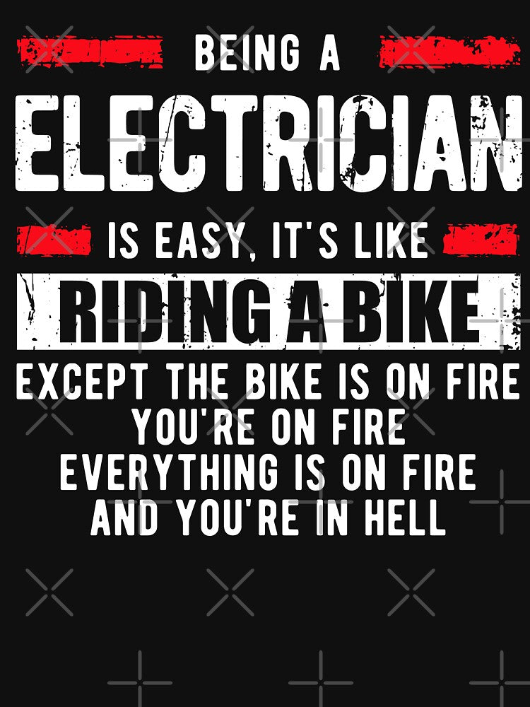 Electrician Humor T-Shirts by sriok