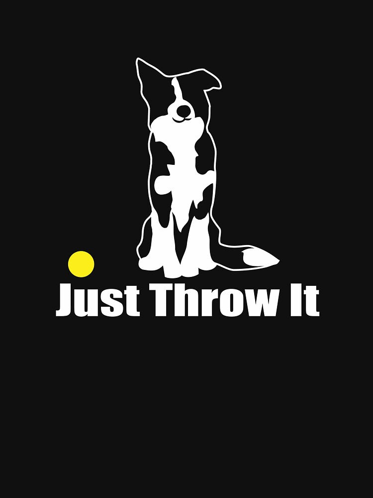 Just Throw It Border Collie Dog | NickerStickers® on Redbubble by NickerStickers