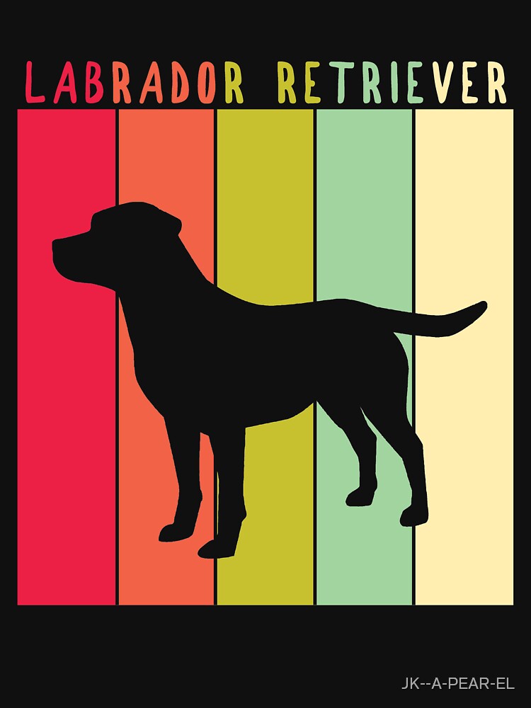 Retro Vintage Labrador by JK--A-PEAR-EL
