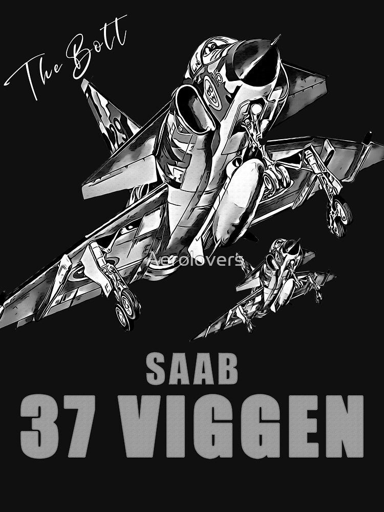 Saab 37 Viggen Swedish Multi Combat Aircraft by Aerolovers
