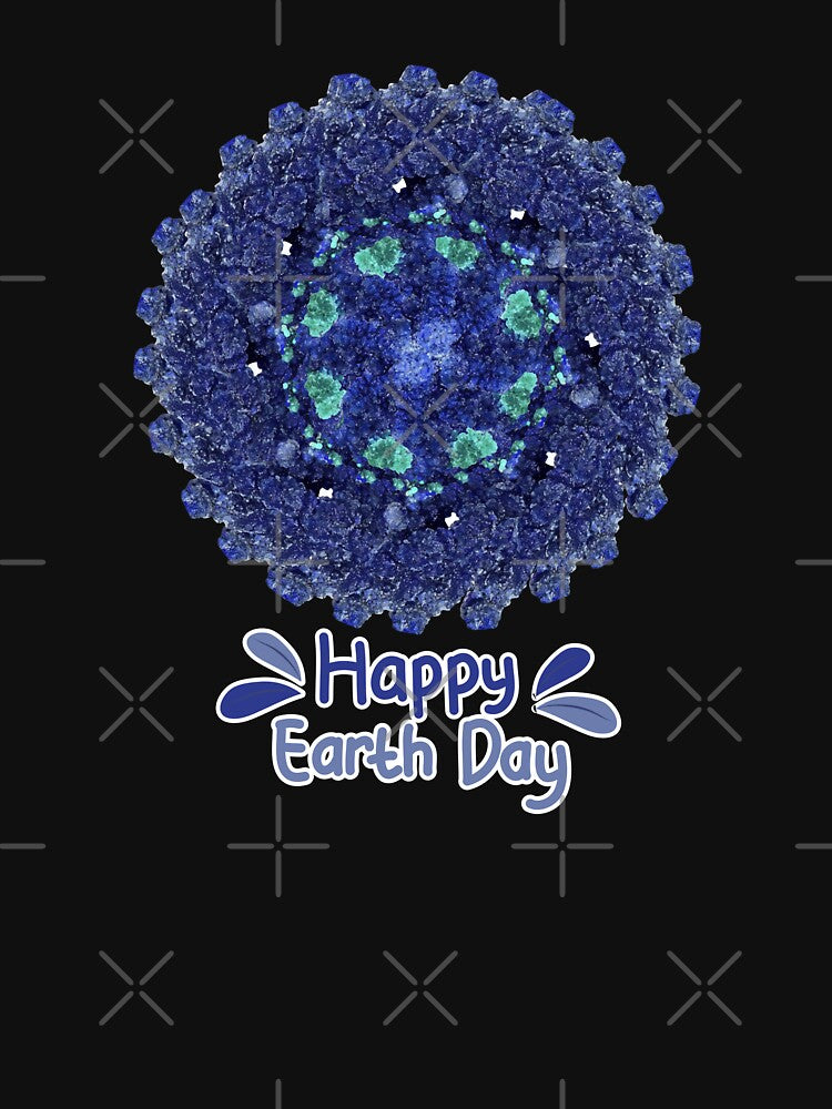 Happy Earth Day by Azurite Celebrate Nature with Beautiful Gemstone Designs by ArtDesignTp