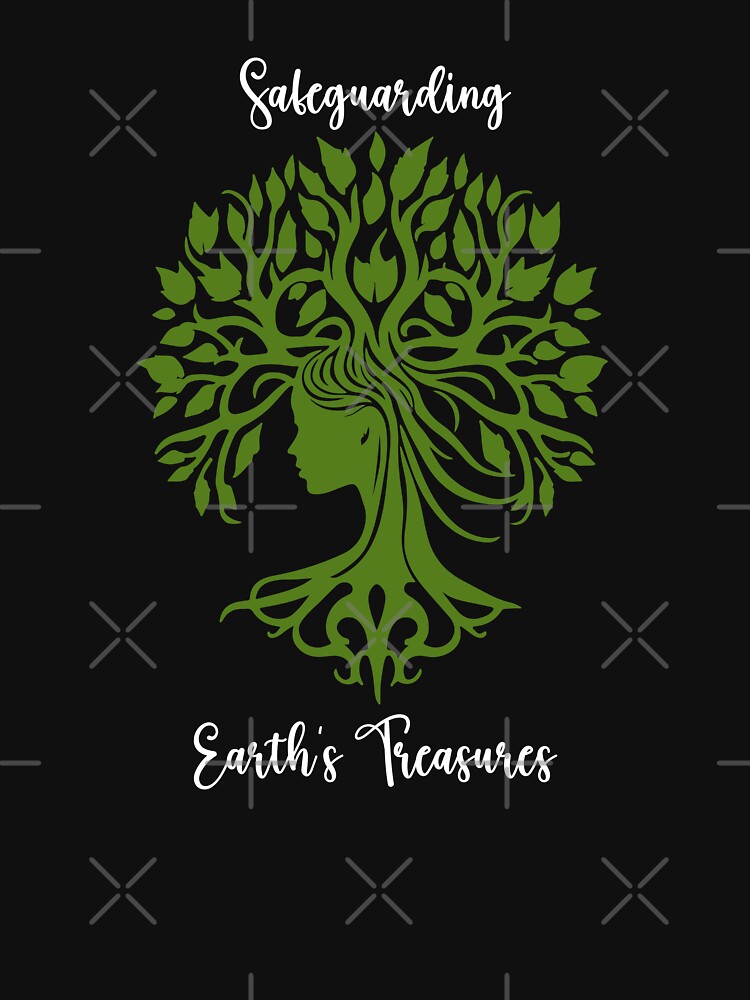 Safeguarding Earth's Treasures Environmental Protection Positive Text by FemiBiutti