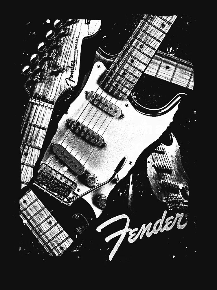 90s Vintage Guitar Retro Jazz Company Music by APD-Store-Art