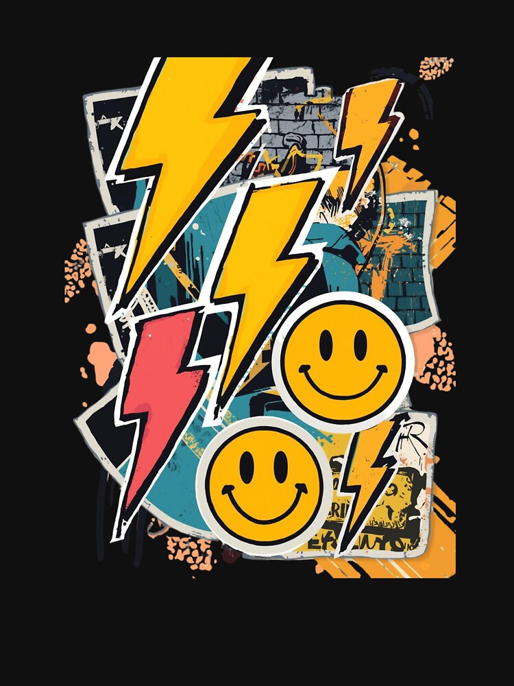 Street Wear Sticker Collage by garts
