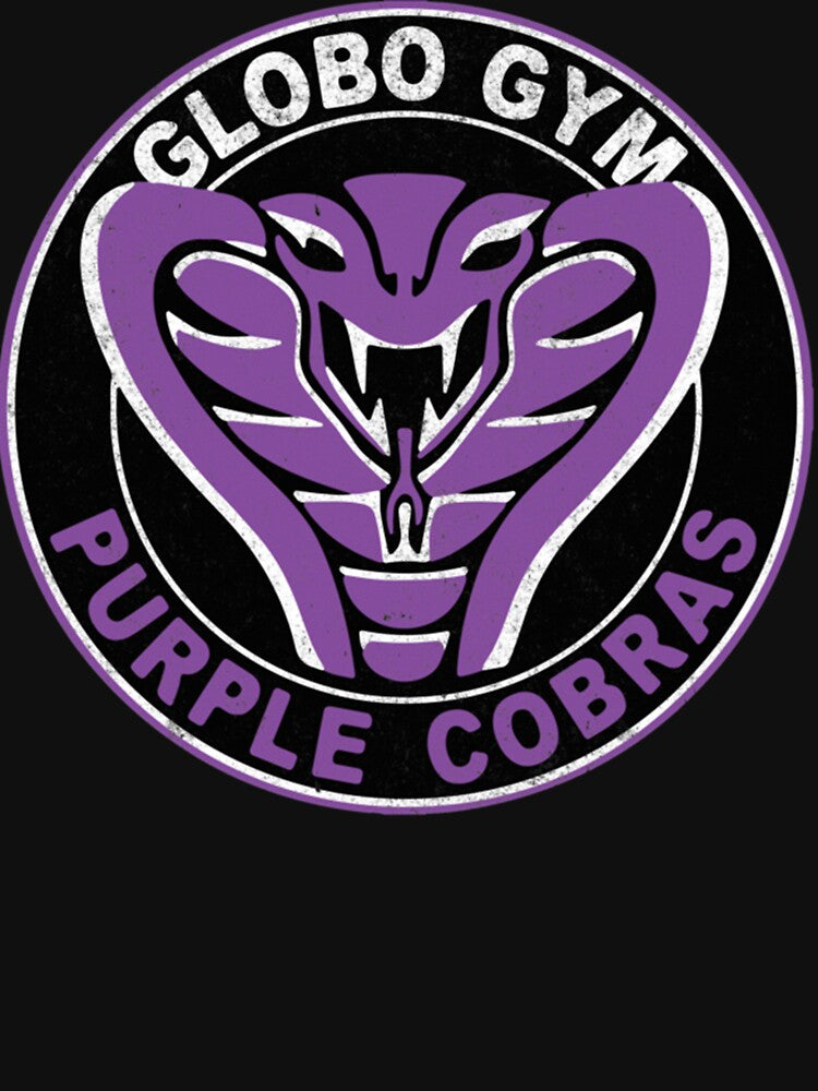Globo Gym - Purple Cobras vintage logo Essential T-Shirt by PeerCarlsson