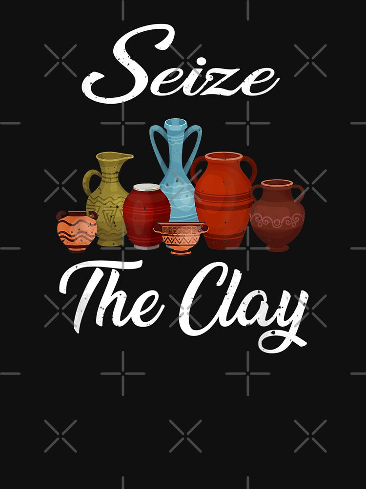 Funny Pottery Artist Seize The Clay by ufodinosaur