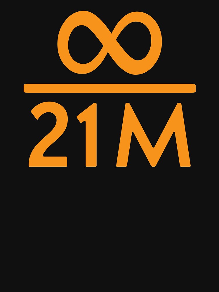 Infinity divided by 21 million Bitcoin by TheBitcoinStore