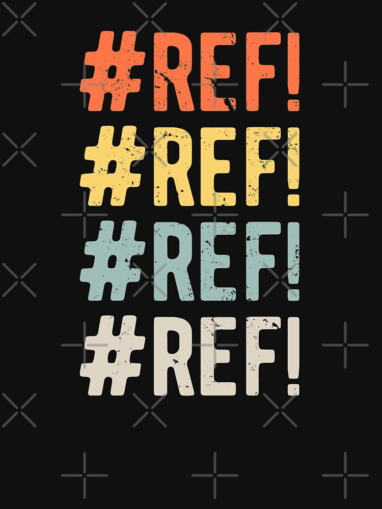 Vintage Spreadsheet #REF Artwork by Ripper19