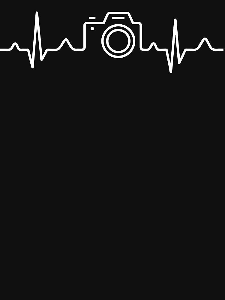 HEARTBEAT CAMERA (white) by oldskooldesign