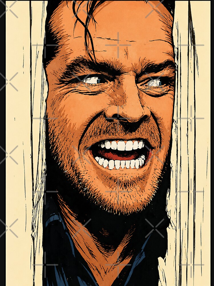 The Shining Pop Art by unfamouzzz