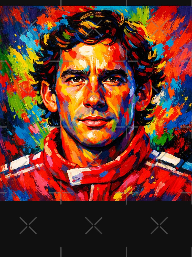 Bold pop art Senna by AndreBarnard