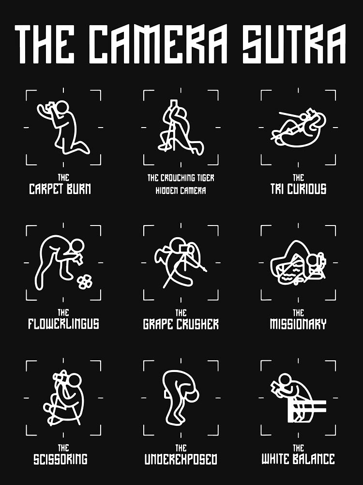 Funny Photographer Poses The Camera Sutra by TobyLewis1592