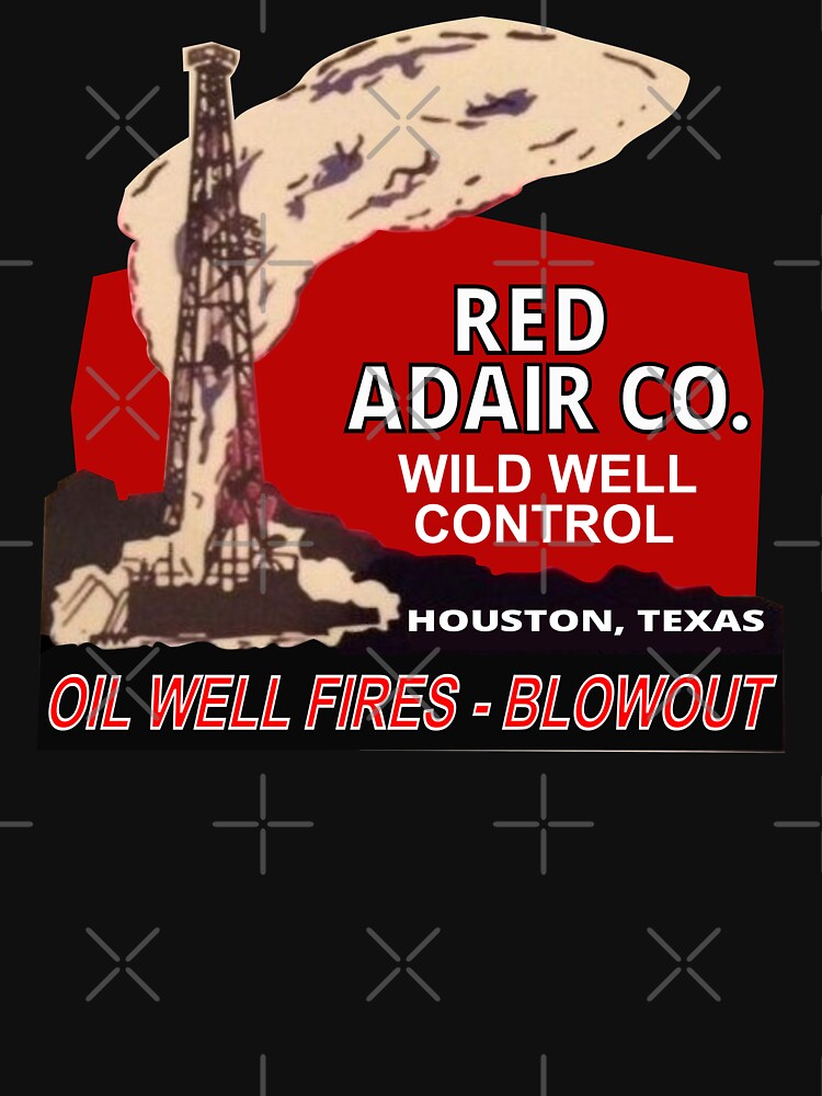 Red Adair Co. Logo Reproduction - Oil Well Firefighters - Hellfighters by grnbayhusker