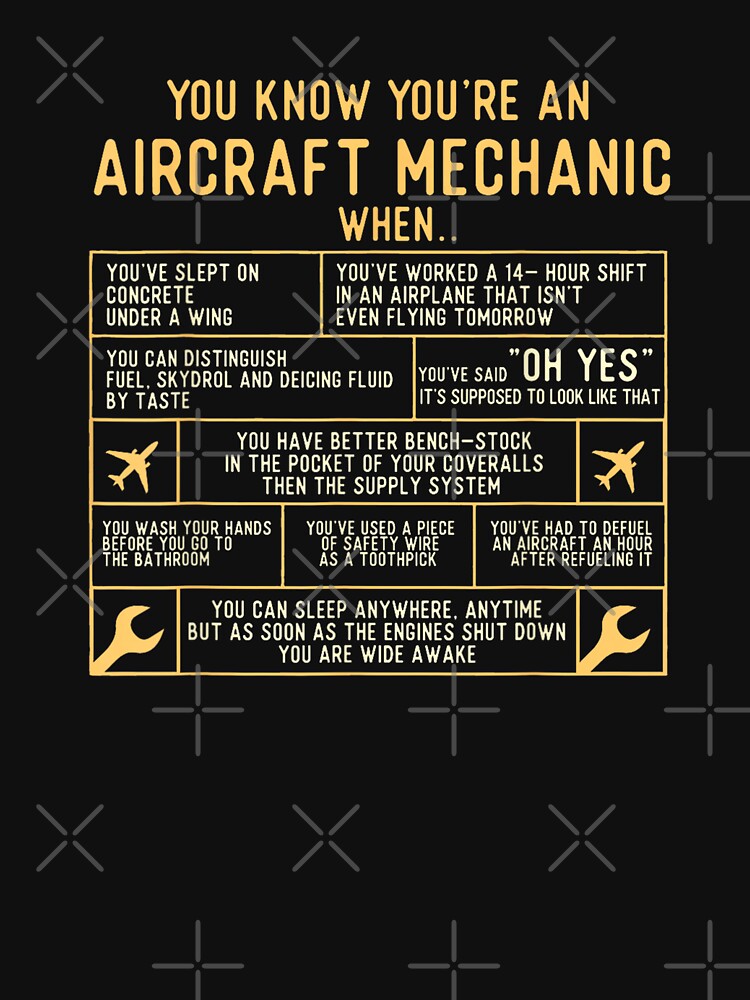 Aircraft Mechanic Funny by goombi-creative