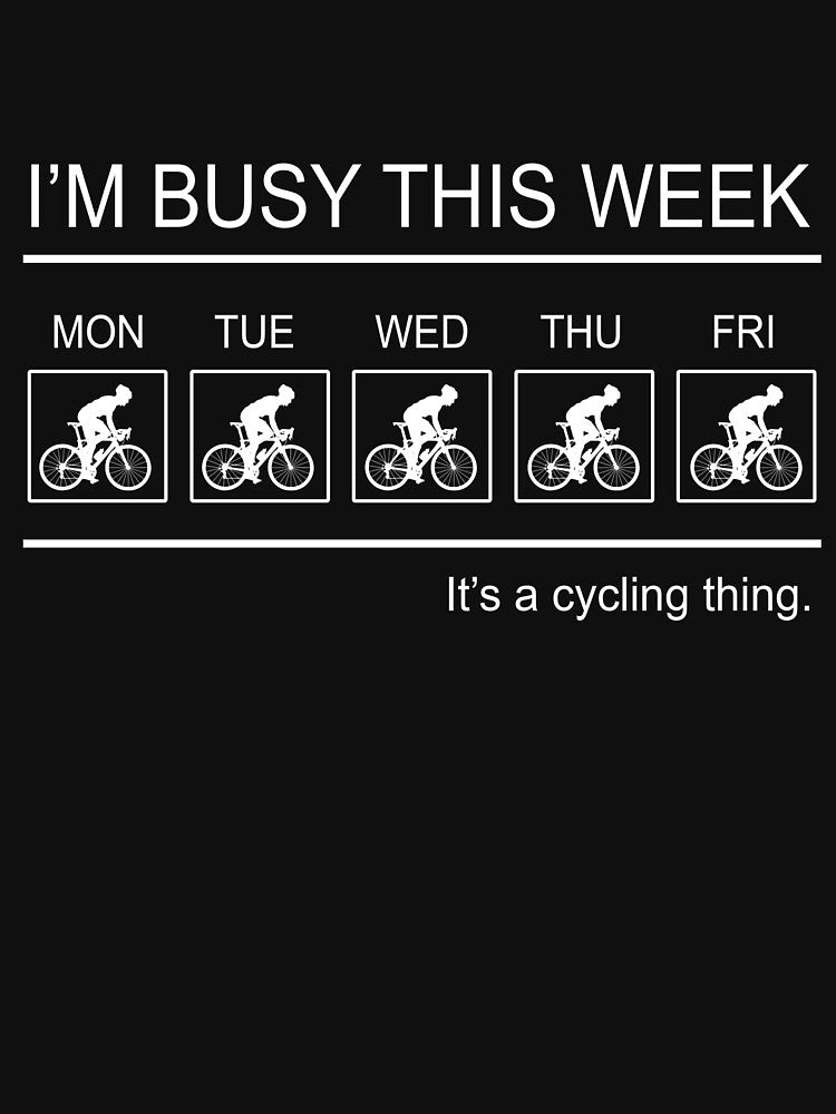 Cycling- I'm busy this week by PegeenWarm