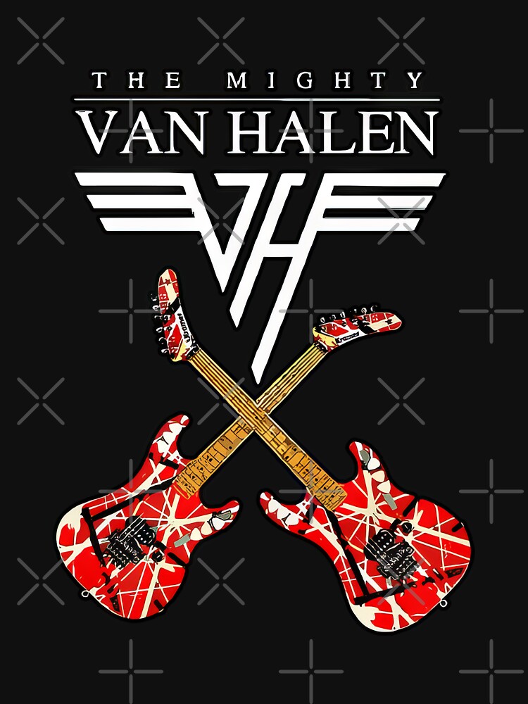 Vintage Van Halen Authentic #9830 by lukas-lei-art