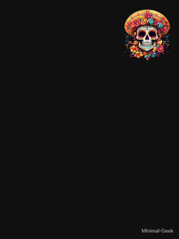 Minimal Mexican Skull by Minimal-Geek
