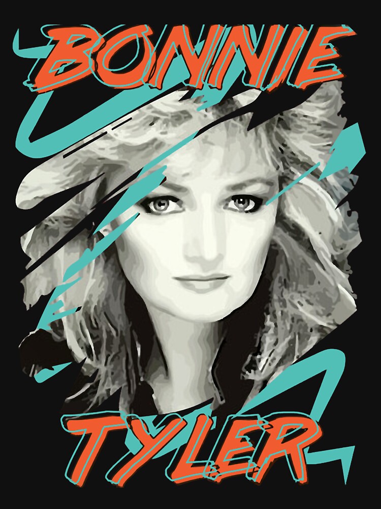 Bonnie Tyler 80s 1980s pop Music Total Eclipse of The h e a r t s Gift For Fans, For Men and by NathanaelCla