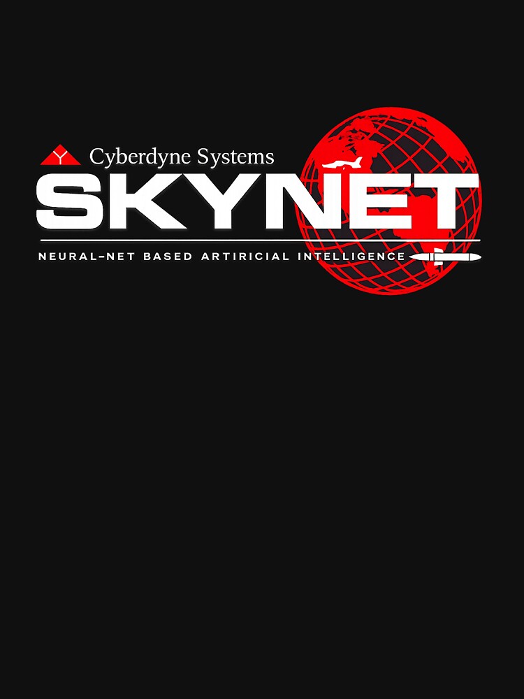 Cyberdyne Systems Skynet Shirt | Retro AI Sci-Fi Inspired Graphic T-Shirt by GarnerSupplyCo