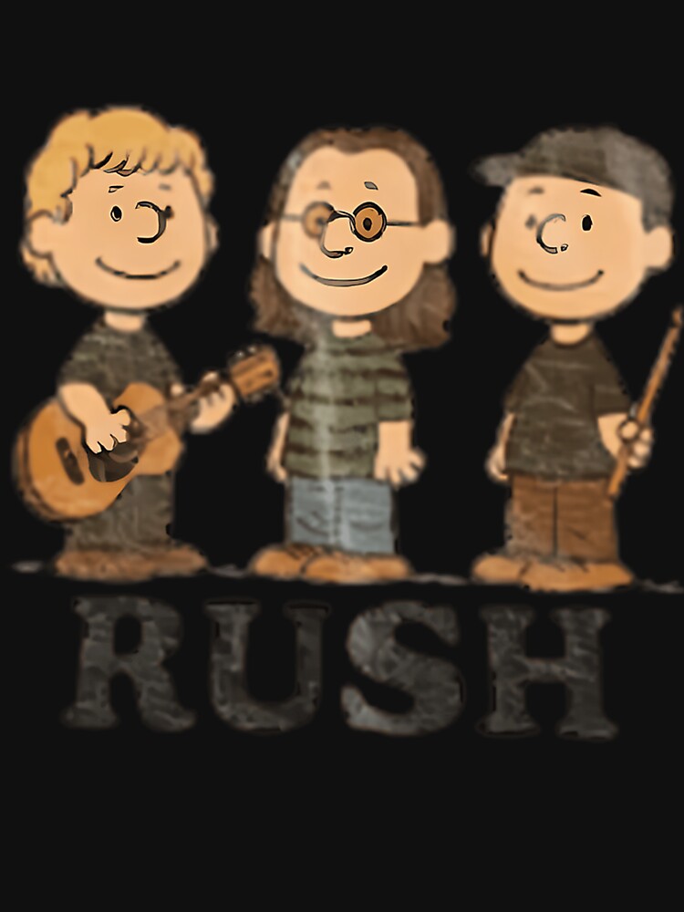 Rush Band Peanuts Style Baby Rock Band Cartoon Rush Fan by ThanhCong-VN