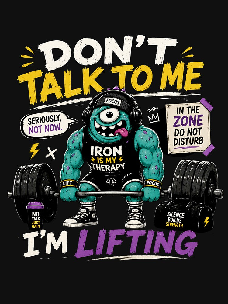 Funny Gym Sticker – Introvert Workout Motivation Design by Artimax-Studio