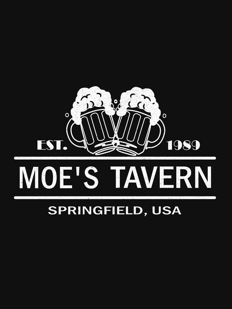 Vintage Simpsons, Moes Tavern,Professional Quality by GerardCama