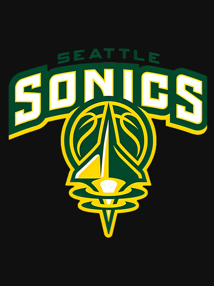 Seattles Supersonicss Logo Basketball by icmarket