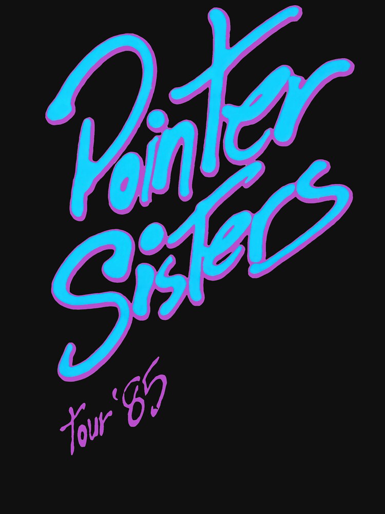 1985 The Pointer Sisters Rare Vintage by WildSunDesizgn