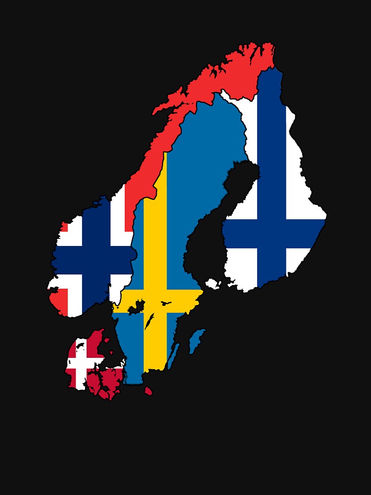 Scandinavia Map by Frogpen